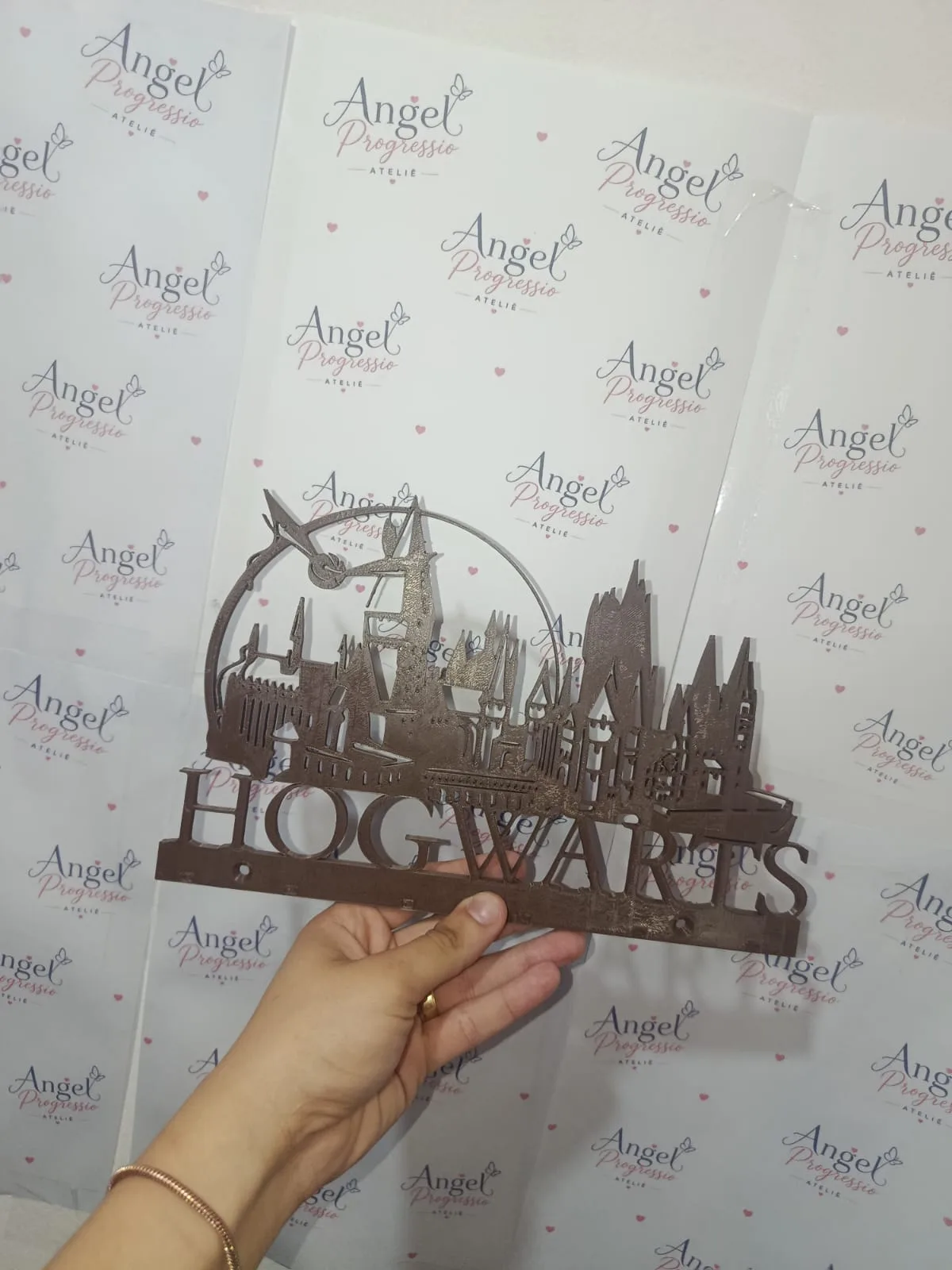 Foto do produto Placa Hogwarts — Progressio 3D