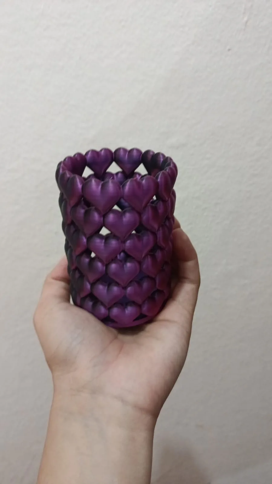 Foto do produto Porta Canetas Coração — Progressio 3D