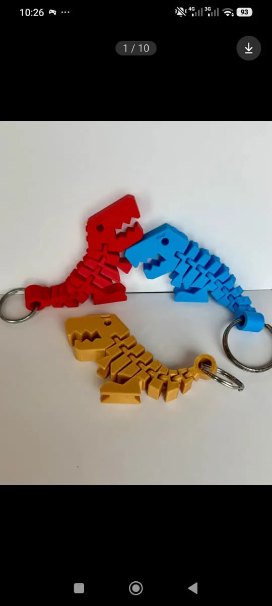 Foto do produto T-rex Flexivel — Progressio 3D